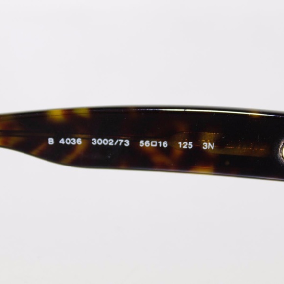 Burberry Italy Brown Tortoise Sunglasses - Picture 5 of 5